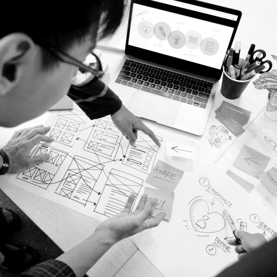 UX design journey mapping